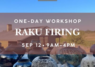 One-Day Workshop: Raku Firing (Sep 12)